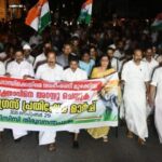 Congress’s Kerala unit holding protest in Thiruvananthapuram on 29 September, 2025 | X/@INCKerala