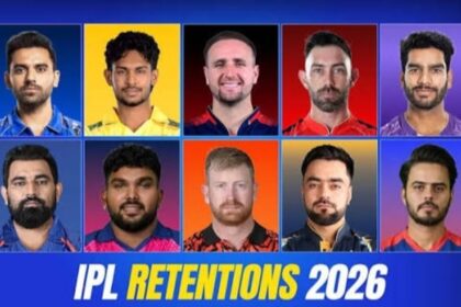 IPL 2026 Retentions: Full List of Players Retained and Released by All 10 Teams