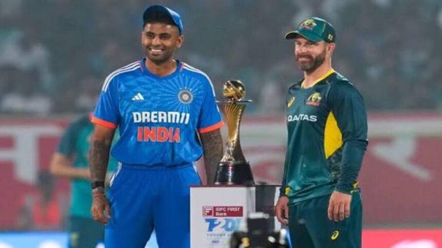 AUS vs IND T20 2025
